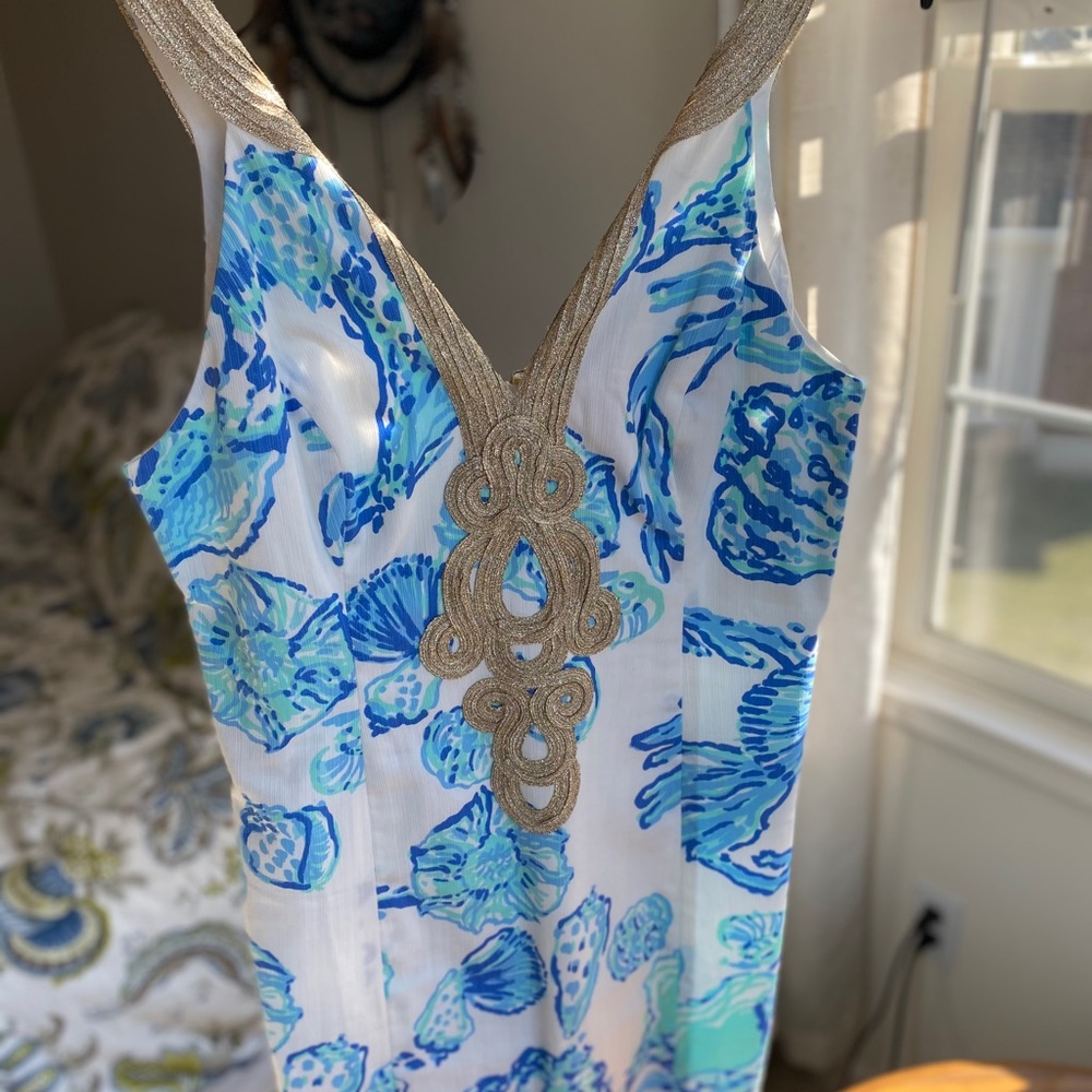 Lilly Pulitzer Emery Shift Dress Size 8